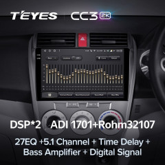 Штатная магнитола Teyes CC3 2K 6/128 Honda City (2008-2013)