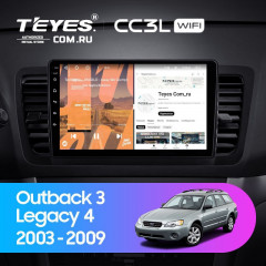 Штатная магнитола Teyes CC3L WiFi 2/32 Subaru Outback 3 (2003-2009)