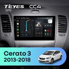 Штатная магнитола Teyes CC4 8/128 Kia Forte 2 (2013-2018) F3