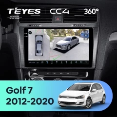 Штатная магнитола Teyes CC4 360 8/128 Volkswagen Golf 7 MK7 (2012-2020) F1