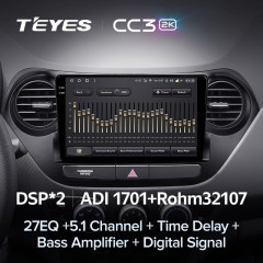 Штатная магнитола Teyes CC3 2K 360 6/128 Hyundai i10 (2013-2016)
