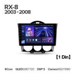 Штатная магнитола Teyes CC3 6/128 Mazda RX-8 SE (2003-2008)