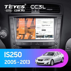 Штатная магнитола Teyes CC3L 4/32 Lexus IS250 XE20 (2005-2013) (Hm) Тип-А