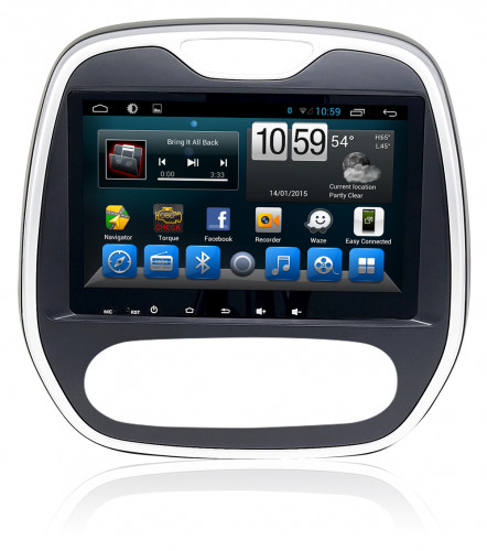 Штатная магнитола Carmedia KR-9010-T8 Renault Kaptur 2016+ климат