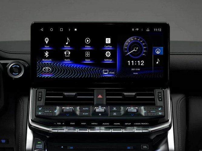 Штатная магнитола Сarmedia KP-T1210 Toyota Land Cruiser 300 2021+ Low