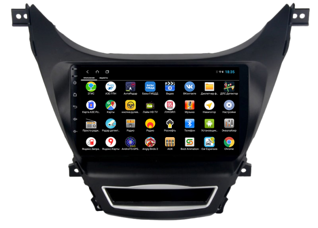 Штатная магнитола Parafar PF360XHD Hyundai Elantra 2011-2013