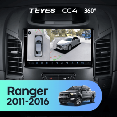 Штатная магнитола Teyes CC4 360 6/64 Ford Ranger (2011-2016) F2