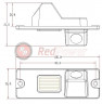 Камера заднего вида Redpower Premium MIT104 Mitsubishi Pajero 4 (2006+)