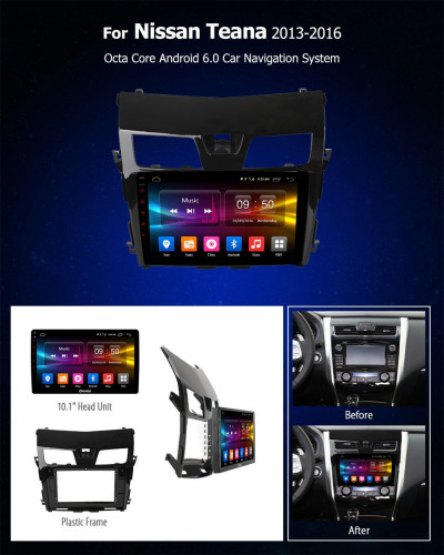 Штатная магнитола Carmedia OL-1665-Q Nissan Teana 2014+ (L33)