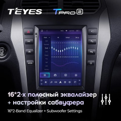 Штатная магнитола Tesla style Teyes TPRO 2 4/32 Ford Explorer 5 (2011-2019)