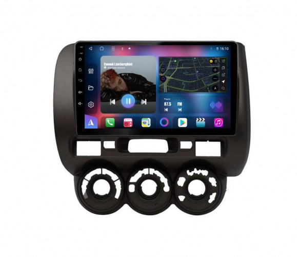 Штатная магнитола FarCar TM1233M Honda Fit 2007-2014 бронза