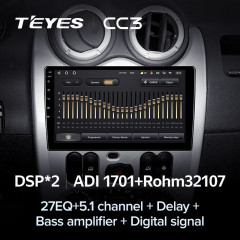 Штатная магнитола Teyes CC3 4/64 Lada Largus (2012-2020)