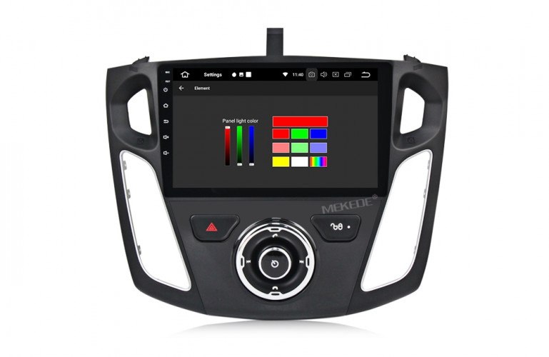 Штатная магнитола Carmedia MKD-F101-P30-8 Ford Focus 2011+