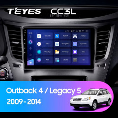 Штатная магнитола Teyes CC3L 4/64 Subaru Legacy 5 (2009-2014)