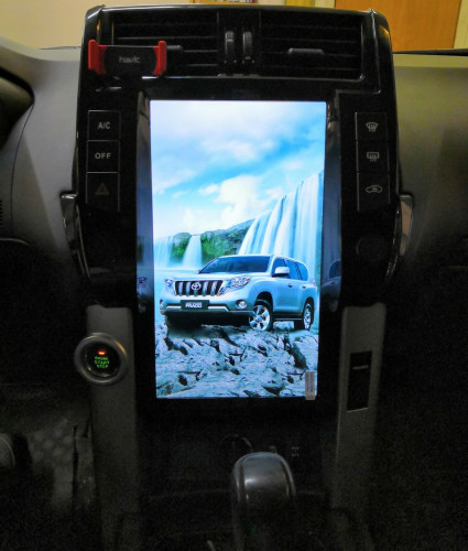 Штатная магнитола Tesla Carmedia ZF-1801-DSP Toyota Land Cruiser Prado 150 2013-2017
