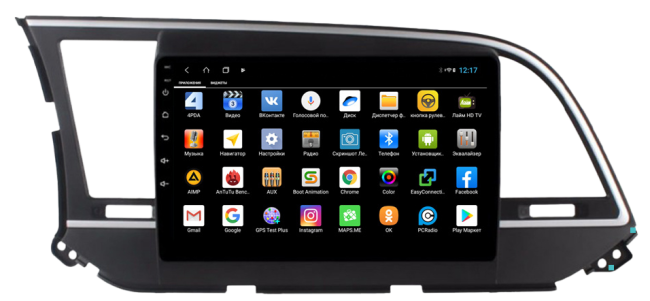 Штатная магнитола Parafar PF581XHD Hyundai Elantra 6 2016+