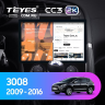 Штатная магнитола Teyes CC3 2K 4/32 Peugeot 3008 1 (2009-2016) F2 (11")