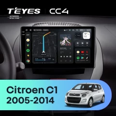 Штатная магнитола Teyes CC4 8/128 Citroen C1 (2005-2014)