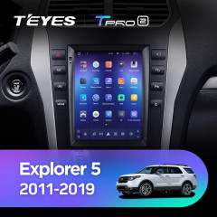 Штатная магнитола Tesla style Teyes TPRO 2 4/64 Ford Explorer 5 (2011-2019)