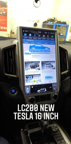 Штатная магнитола Tesla Carmedia ZF-1829L-Q6 Toyota Land Cruiser 200 10.2015+
