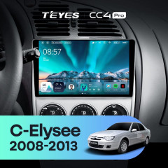 Штатная магнитола Teyes CC4 Pro 12/256 Citroen C-Elysee (2008-2013)
