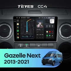 Штатная магнитола Teyes CC4 6/64 для GAZ Gazelle Next (2013-2021) F1
