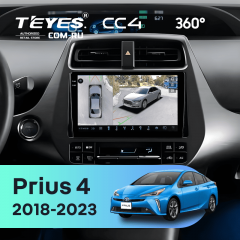 Штатная магнитола Teyes CC4 360 6/64 Toyota Prius 4 XW50 (2018-2023)