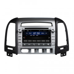 Штатная магнитола Carmedia KD-7021-P5 Hyundai Santa Fe 2006-2010 (3 отверстия под кнопки)
