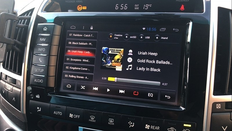 Навигационный блок Carmedia BNR-16LC Toyota Land Cruiser 200 2009-2015