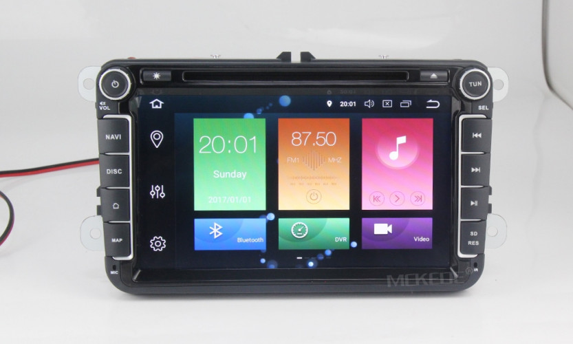 Штатная магнитола Carmedia MKD-8019-P6 Volkswagen Sharan (2010-2015)