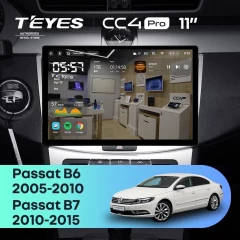Штатная магнитола Teyes CC4 Pro 12/256 Volkswagen Passat B7 (2010-2015) (11")