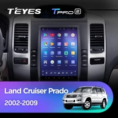 Штатная магнитола Tesla style Teyes TPRO 2 6/128 Toyota Land Cruiser Prado 120 (2002-2009) Тип-A