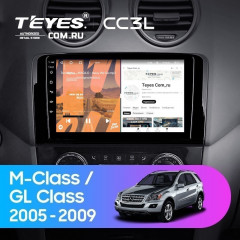 Штатная магнитола Teyes CC3L 4/64 Mercedes-Benz ML-Class X164 (2005-2009) F2