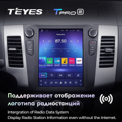 Штатная магнитола Tesla style Teyes TPRO 2 4/64 Mitsubishi Outlander 2 CW0W (2005-2013) Тип-A