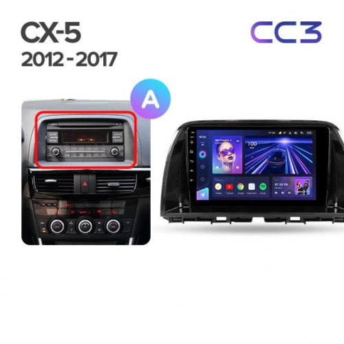 Штатная магнитола Teyes CC3 4/32 Mazda CX-5 (2012-2015) Тип-A