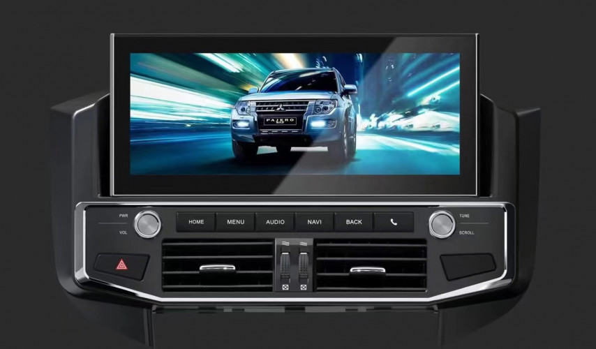 Штатная магнитола Сarmedia KP-M1207 Mitsubishi Pajero Iv 2006-2015 (V97/V93)