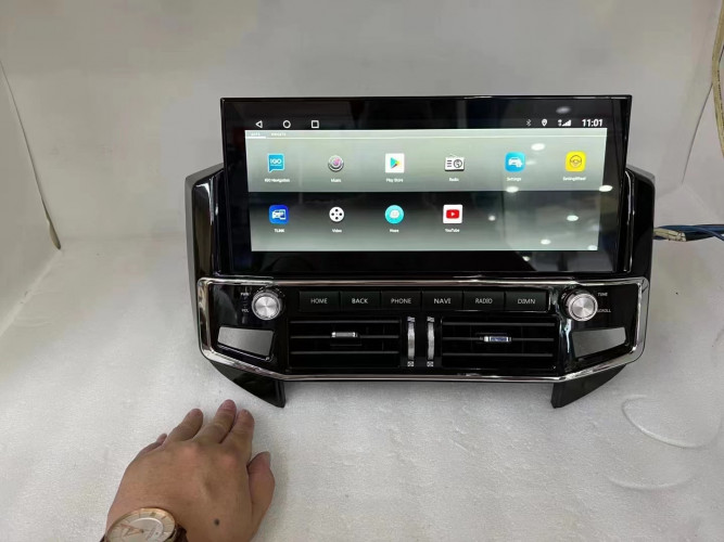 Штатная магнитола Сarmedia KP-M1207 Mitsubishi Pajero Iv 2006-2015 (V97/V93)