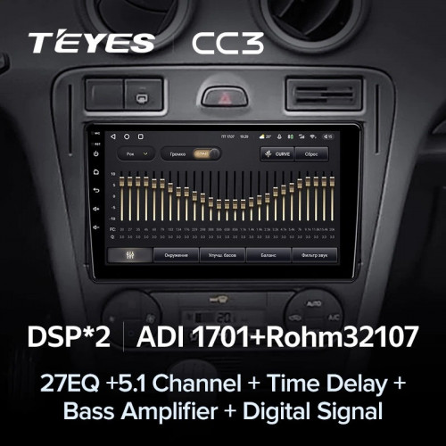 Штатная магнитола Teyes CC3 6/128 Ford Fusion 1 (2005-2012)