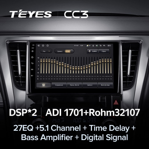 Штатная магнитола Teyes CC3 4/32 Toyota Alphard H30 (2015-2020)