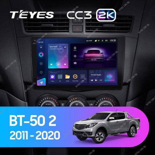 Штатная магнитола Teyes CC3 2K 360 6/128 Mazda BT-50 (2011-2020) F1