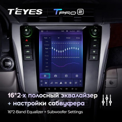 Штатная магнитола Tesla style Teyes TPRO 2 4/32 Toyota Camry 7 XV50 55 (2011-2017)