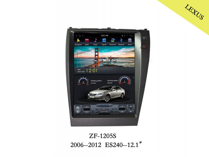 Штатная магнитола Tesla Carmedia ZF-1118L-DSP Lexus ES 240 2006-2012