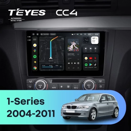 Штатная магнитола Teyes CC4 6/64 BMW 1 серия E88 E82 E81 E87 (2004-2011) F1
