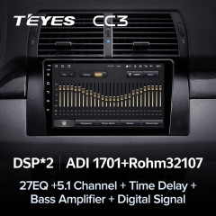 Штатная магнитола Teyes CC3 4/32 BMW X5 E39 E53 (1999-2006)