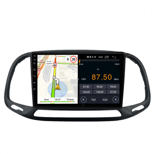 Штатная магнитола Parafar PF605LTX Fiat Doblo (2016-2019)