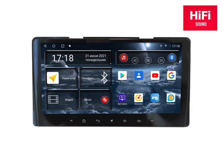 Штатная магнитола Redpower 75070 Toyota Fortuner (07.2015-07.2020)