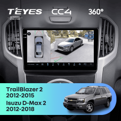 Штатная магнитола Teyes CC4 360 6/64 Chevrolet TrailBlazer 2 (2012-2015)