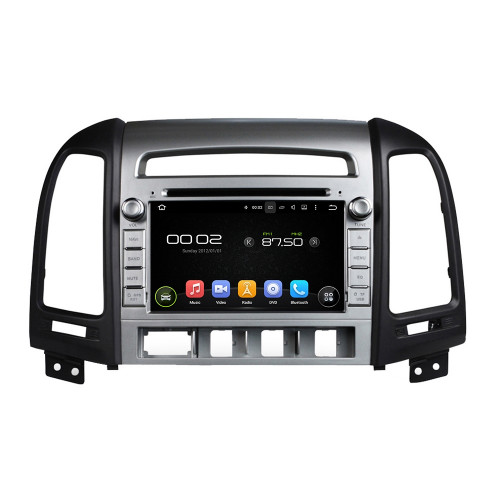 Штатная магнитола Carmedia KD-7024-P5 Hyundai Santa Fe 2010-2012 (4 отверстия под кнопки)