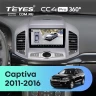 Штатная магнитола Teyes CC4 Pro 360 12/256 Chevrolet Captiva 1 C140 (2011-2016) F1