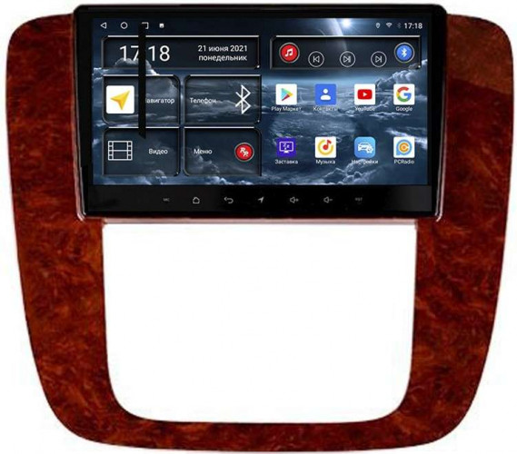 Штатная магнитола Redpower 71421W GMC Yukon (2007-2014) (под дерево)